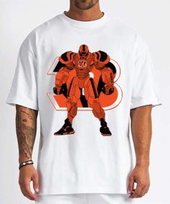 T Shirt Men DSBN098 Transformer Robot Cincinnati Bengals T Shirt