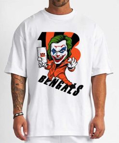 T Shirt Men DSBN109 Joker Smile Cincinnati Bengals T Shirt