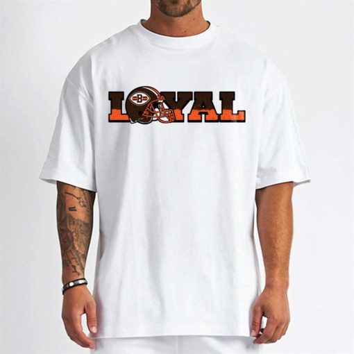 T Shirt Men DSBN124 Loyal To Cleveland Browns T Shirt