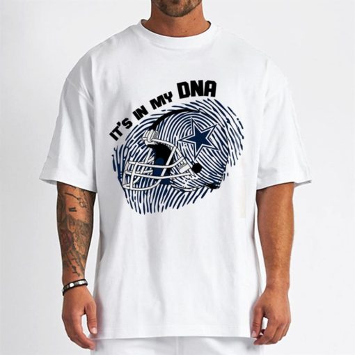 T Shirt Men DSBN133 It S In My Dna Dallas Cowboys T Shirt