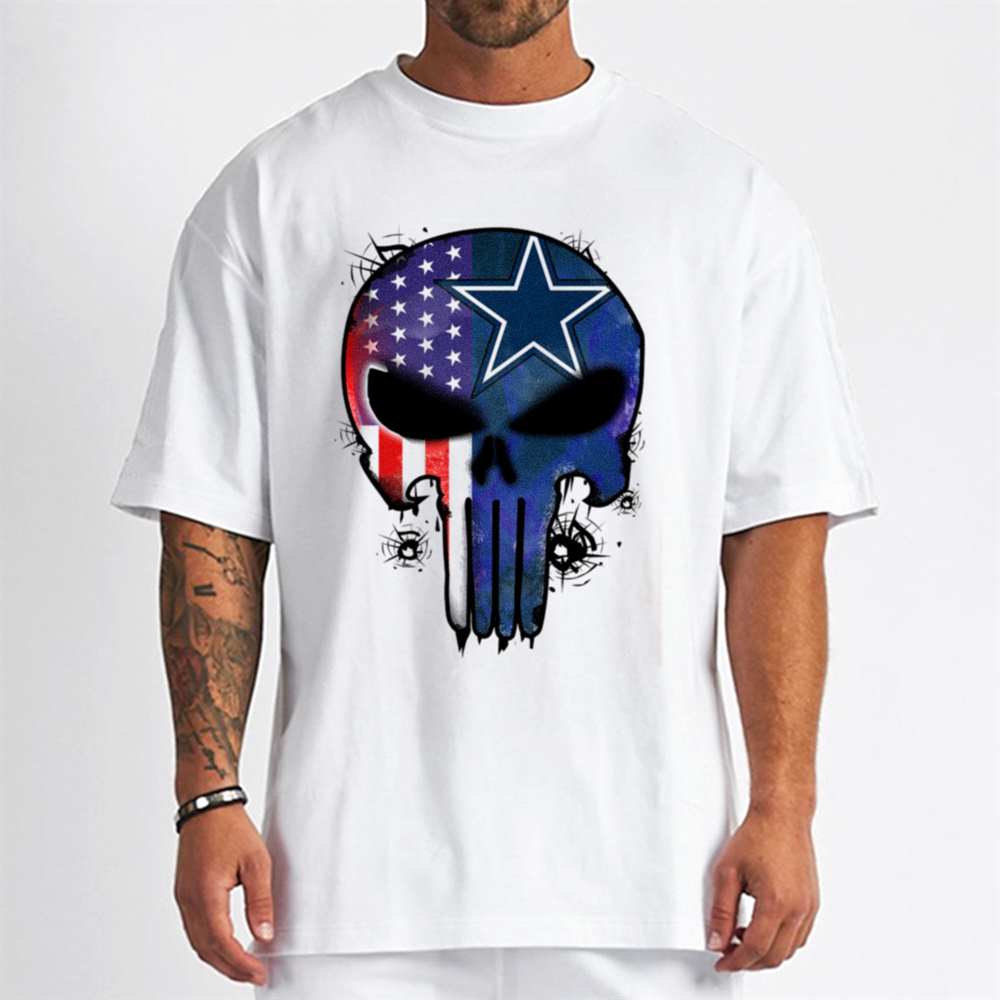 Punisher Skull Dallas Cowboys T-Shirt