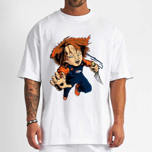T Shirt Men DSBN148 Chucky Fans Denver Broncos T Shirt