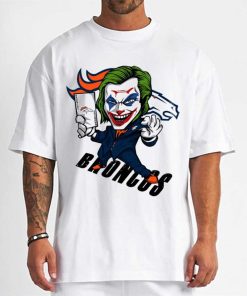 T Shirt Men DSBN153 Joker Smile Denver Broncos T Shirt
