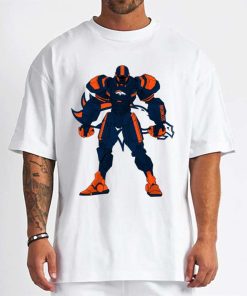T Shirt Men DSBN160 Transformer Robot Denver Broncos T Shirt