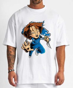 T Shirt Men DSBN172 Chucky Fans Detroit Lions T Shirt