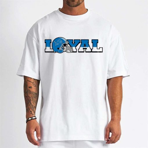 T Shirt Men DSBN175 Loyal To Detroit Lions T Shirt