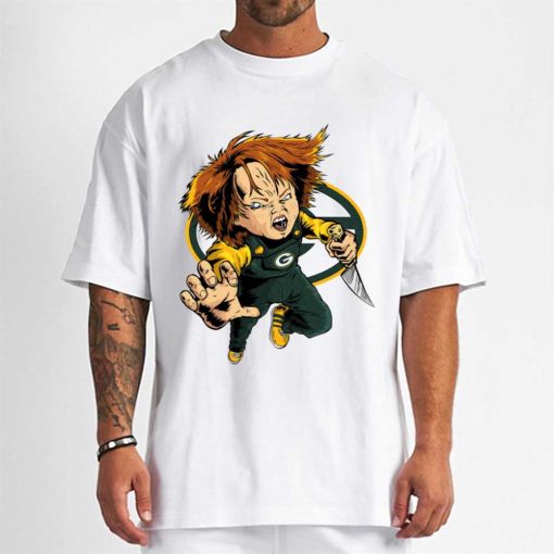 T Shirt Men DSBN179 Chucky Fans Green Bay Packers T Shirt