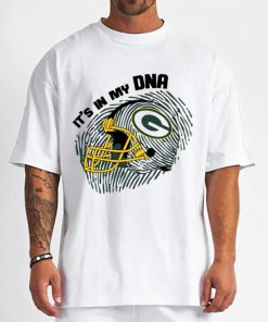 T Shirt Men DSBN181 It S In My Dna Green Bay Packers T Shirt