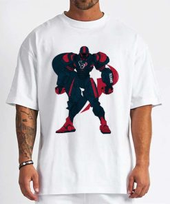 T Shirt Men DSBN193 Transformer Robot Houston Texans T Shirt