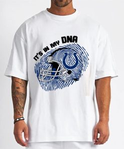 T Shirt Men DSBN215 It S In My Dna Indianapolis Colts T Shirt
