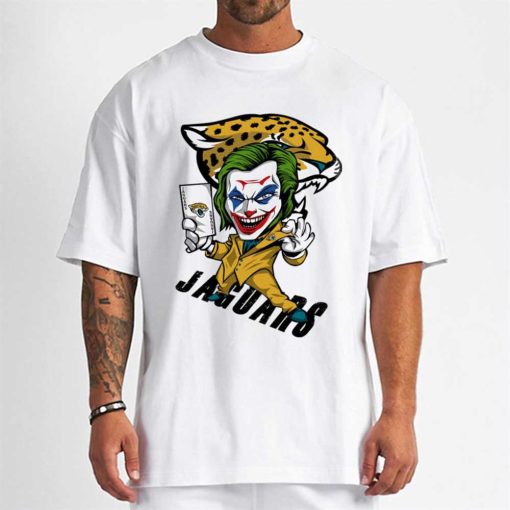 T Shirt Men DSBN232 Joker Smile Jacksonville Jaguars T Shirt