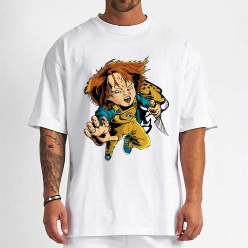 T Shirt Men DSBN233 Chucky Fans Jacksonville Jaguars T Shirt