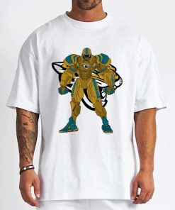 T Shirt Men DSBN235 Transformer Robot Jacksonville Jaguars T Shirt