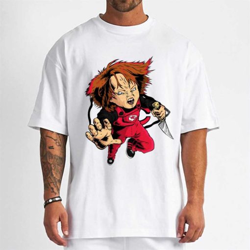 T Shirt Men DSBN244 Chucky Fans Kansas City Chiefs T Shirt