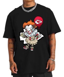 T Shirt Men DSBN250 It Clown Pennywise Kansas City Chiefs T Shirt