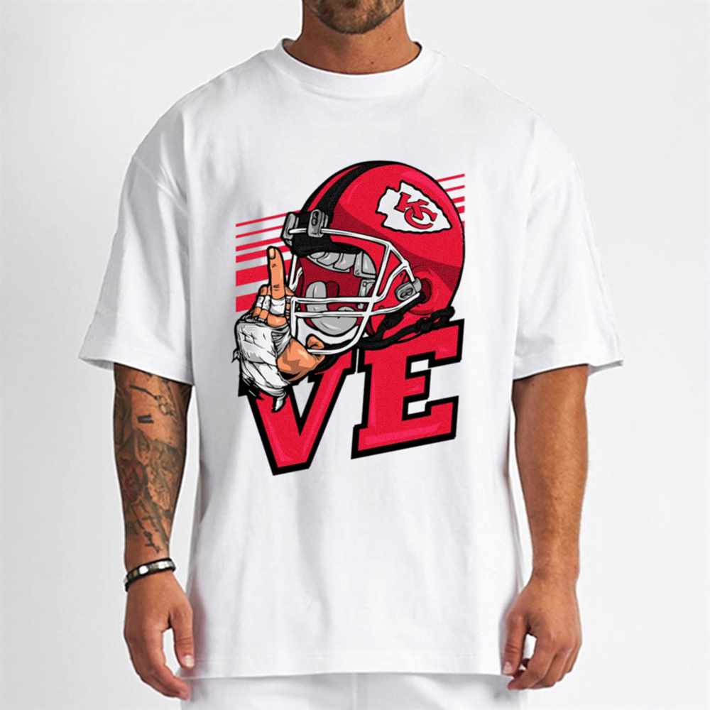 Love Sign Kansas City Chiefs T-Shirt