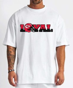 T Shirt Men DSBN254 Loyal To Kansas City Chiefs T Shirt