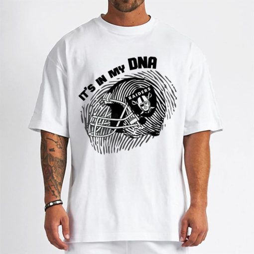T Shirt Men DSBN261 It S In My Dna Las Vegas Raiders T Shirt