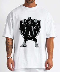 T Shirt Men DSBN272 Transformer Robot Las Vegas Raiders T Shirt