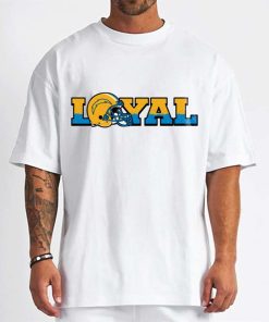 T Shirt Men DSBN284 Loyal To Los Angeles Chargers T Shirt