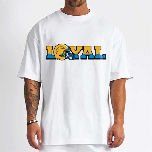 T Shirt Men DSBN284 Loyal To Los Angeles Chargers T Shirt