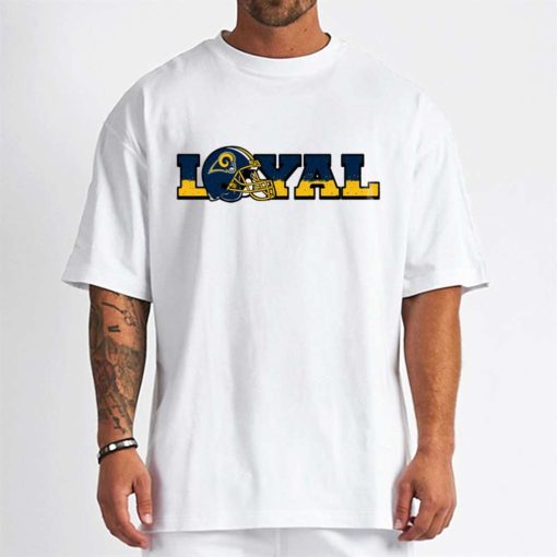 T Shirt Men DSBN295 Loyal To Los Angeles Rams T Shirt