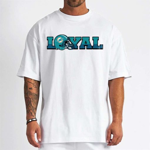 T Shirt Men DSBN315 Loyal To Miami Dolphins T Shirt