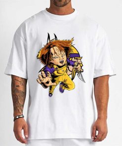 T Shirt Men DSBN333 Chucky Fans Minnesota Vikings T Shirt