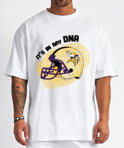 T Shirt Men DSBN335 It S In My Dna Minnesota Vikings T Shirt