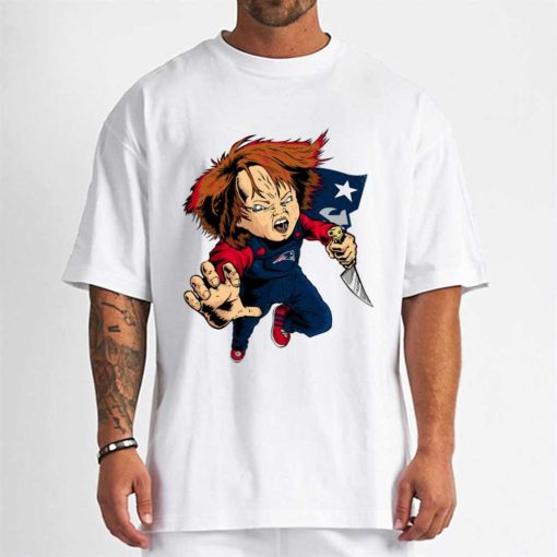 T Shirt Men DSBN349 Chucky Fans New England Patriots T Shirt