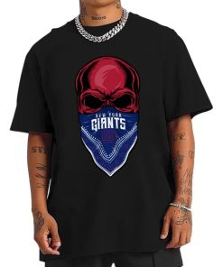 T Shirt Men DSBN369 Punisher Skull New York Giants T Shirt 1