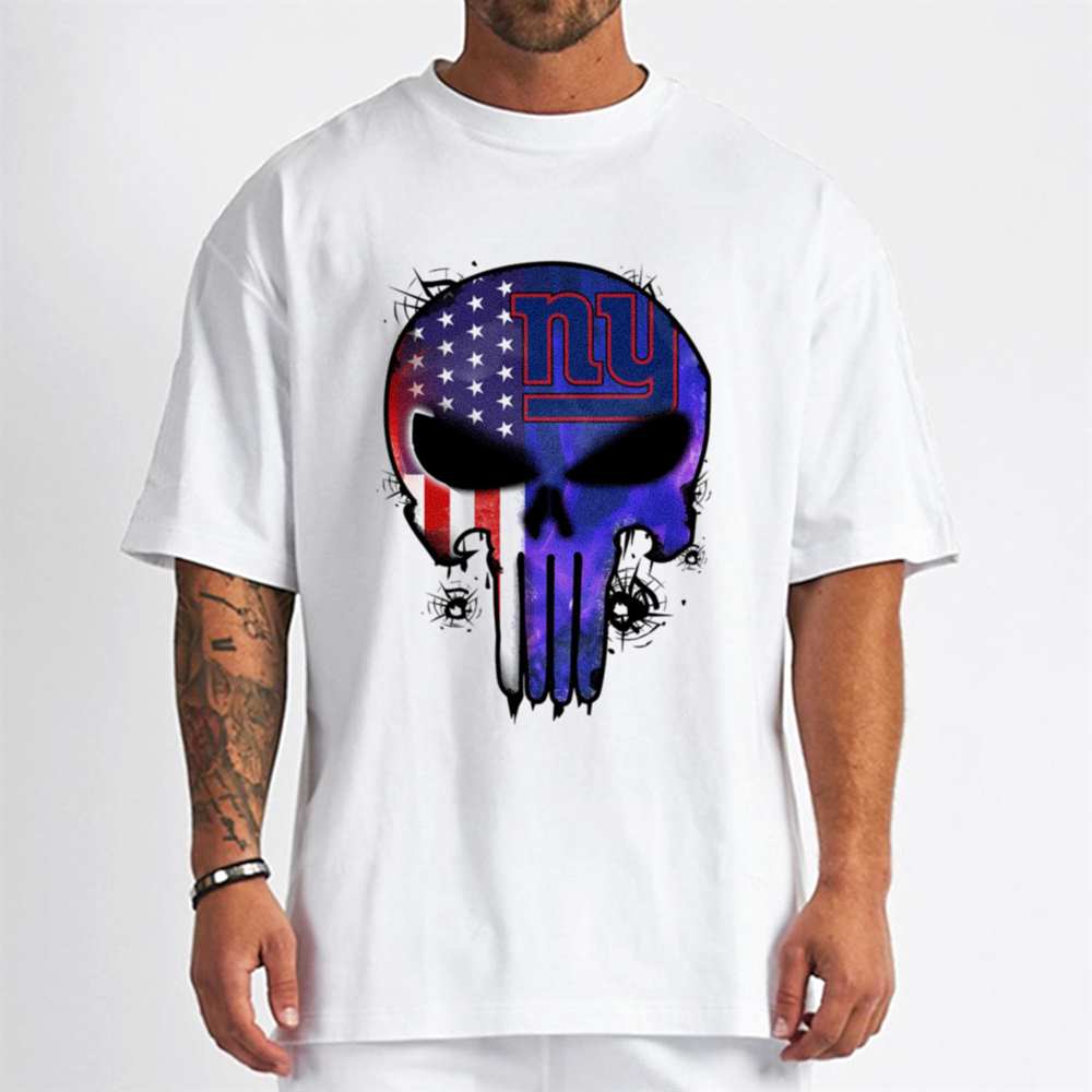 Punisher Skull New York Giants Shirt