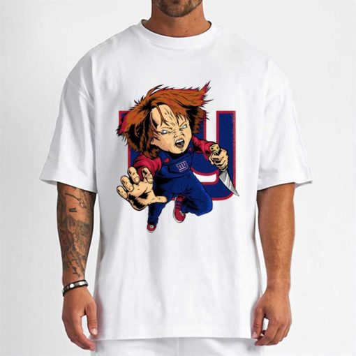 T Shirt Men DSBN381 Chucky Fans New York Giants T Shirt