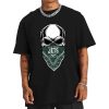 T Shirt Men DSBN385 Punisher Skull New York Jets T Shirt 1