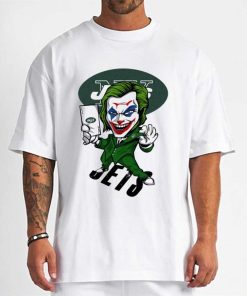 T Shirt Men DSBN392 Joker Smile New York Jets T Shirt