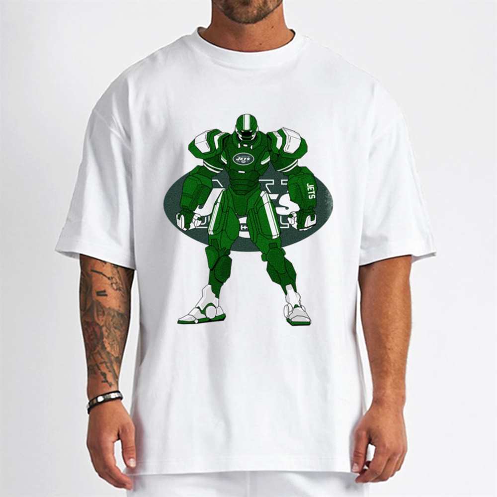 Transformer Robot New York Jets T-Shirt