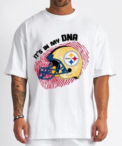 T Shirt Men DSBN428 It S In My Dna Pittsburgh Steelers T Shirt