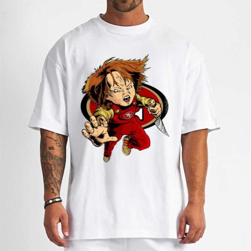 T Shirt Men DSBN437 Chucky Fans San Francisco 49Ers T Shirt