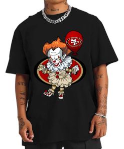 T Shirt Men DSBN440 It Clown Pennywise San Francisco 49Ers T Shirt