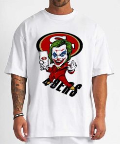 T Shirt Men DSBN441 Joker Smile San Francisco 49Ers T Shirt