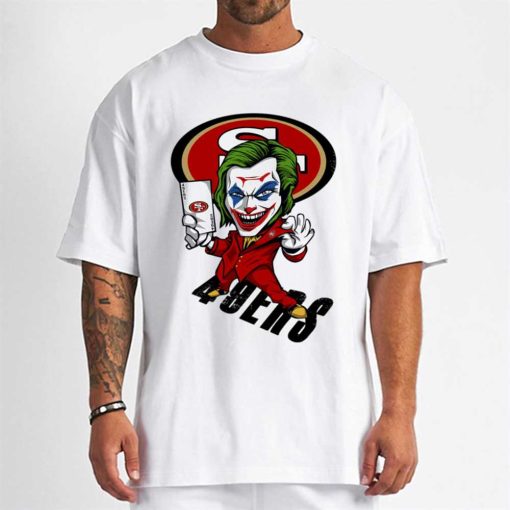 T Shirt Men DSBN441 Joker Smile San Francisco 49Ers T Shirt