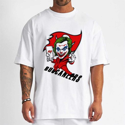 T Shirt Men DSBN473 Joker Smile Tampa Bay Buccaneers T Shirt
