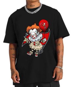 T Shirt Men DSBN476 It Clown Pennywise Tampa Bay Buccaneers T Shirt