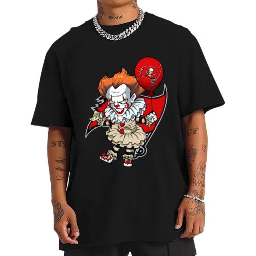 T Shirt Men DSBN476 It Clown Pennywise Tampa Bay Buccaneers T Shirt