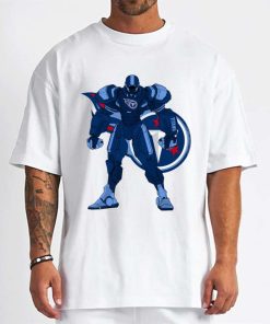T Shirt Men DSBN495 Transformer Robot Tennessee Titans T Shirt