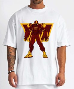 T Shirt Men DSBN505 Transformer Robot Washington Commanders T Shirt