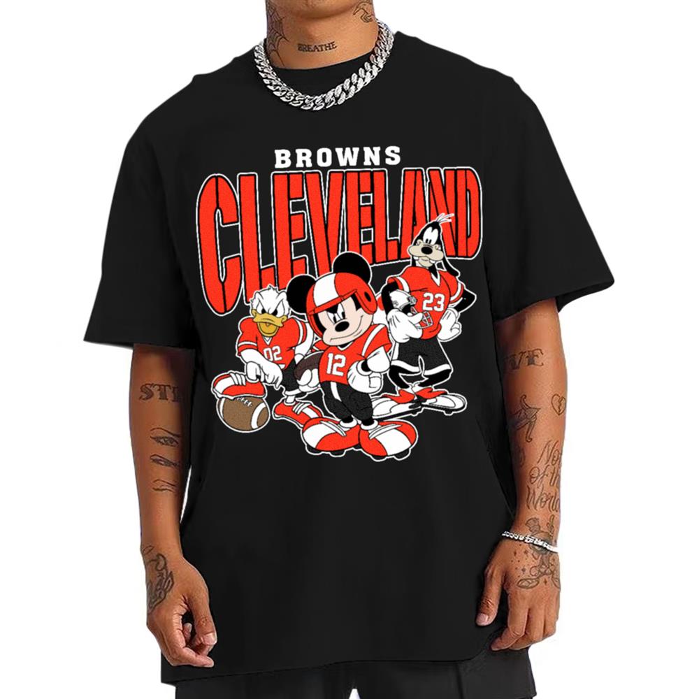 cleveland browns tshirt mens