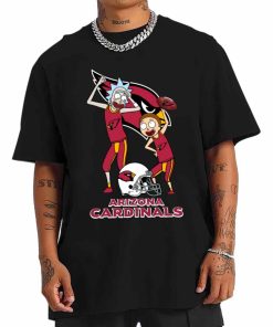 T Shirt Men DSRM01 Rick And Morty Fans Play Football Arizona Cardinals