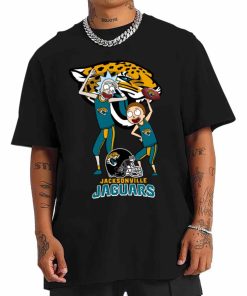 T Shirt Men DSRM15 Rick And Morty Fans Play Football Jacksonville Jaguars