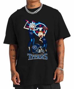 T Shirt Men DSRM31 Rick And Morty Fans Play Football Tennessee Titans